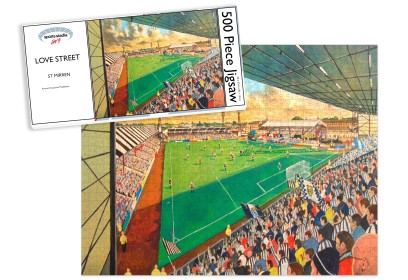 Love Street Stadium Fine Art Jigsaw Puzzle - St Mirren FC